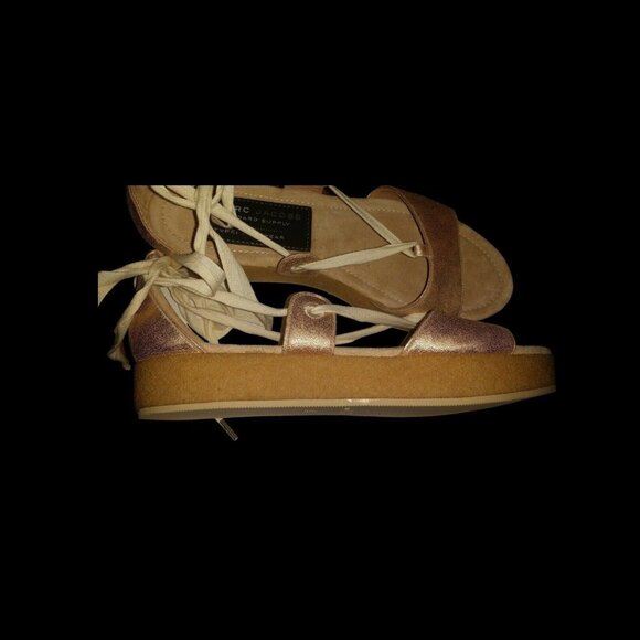 New Marc Jacobs Metallic Gladiator Sandals - Size 7.5 US - In Box - Picture 3 of 6